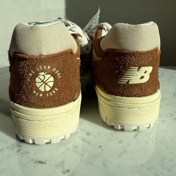New Balance x Aimé Leon Dore 550 Brown Suede Sneakers Men’s 10.5 - Picture 4 of 11